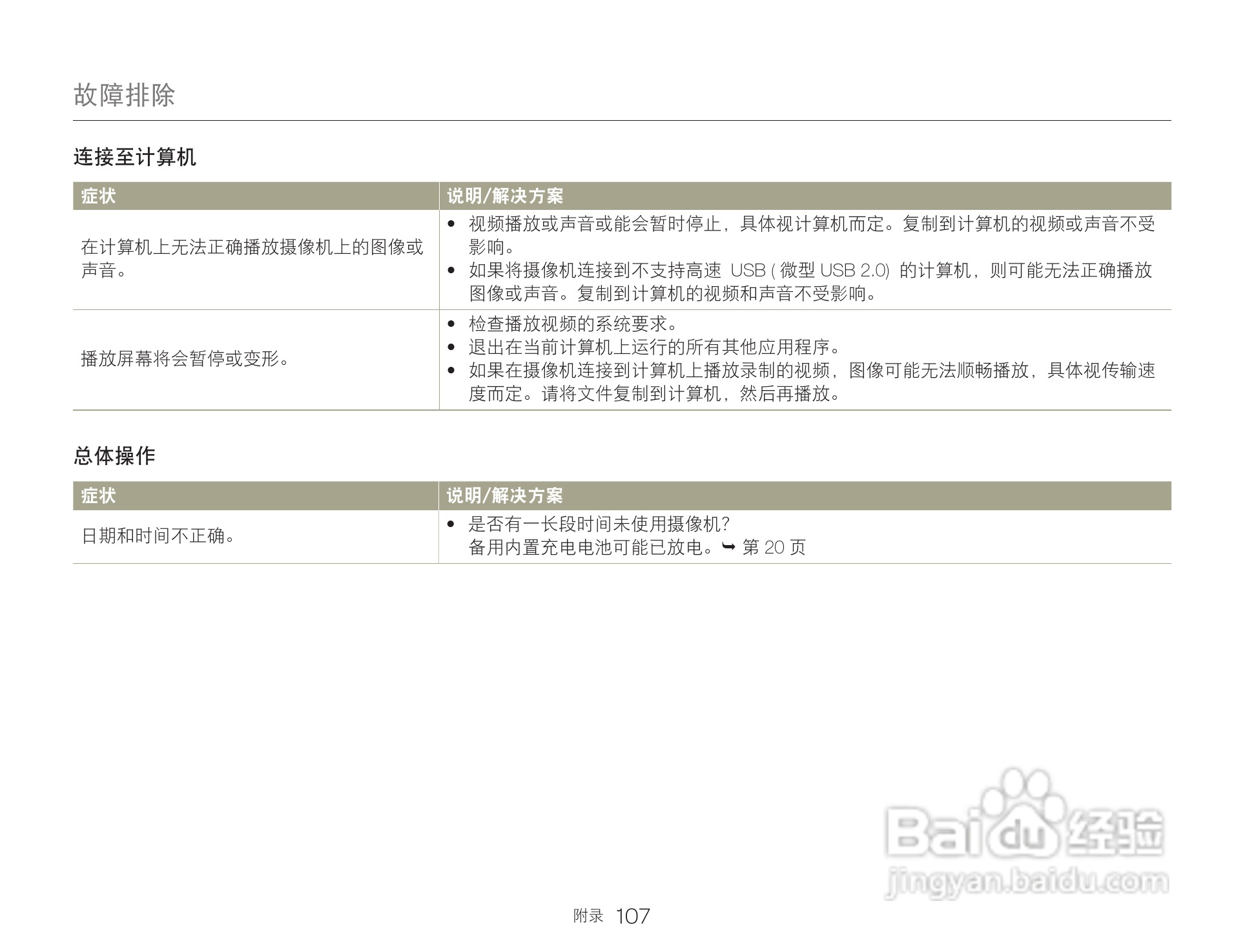 三星HMX-Q200TP高清晰数码摄像机使用说明书:[11]