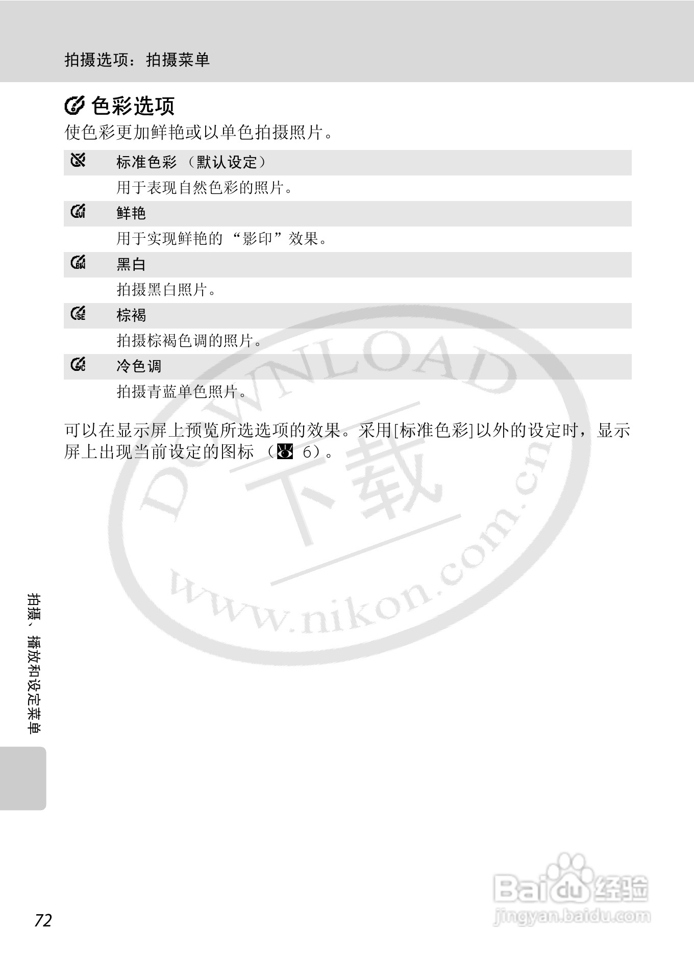 Nikon COOLPIX L15数码相机用户手册:[9]