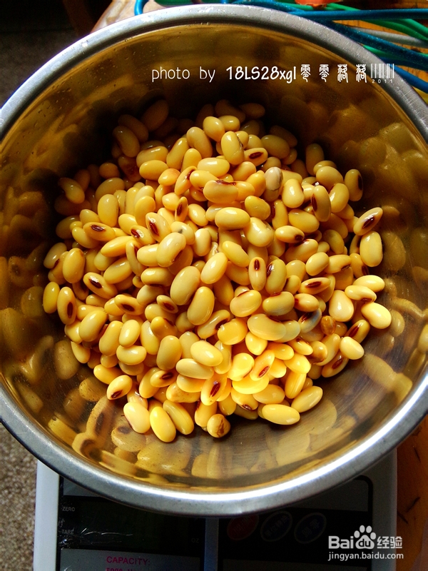 美味小吃:酱黄豆