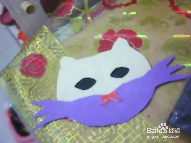 花猫脸贴图的制作