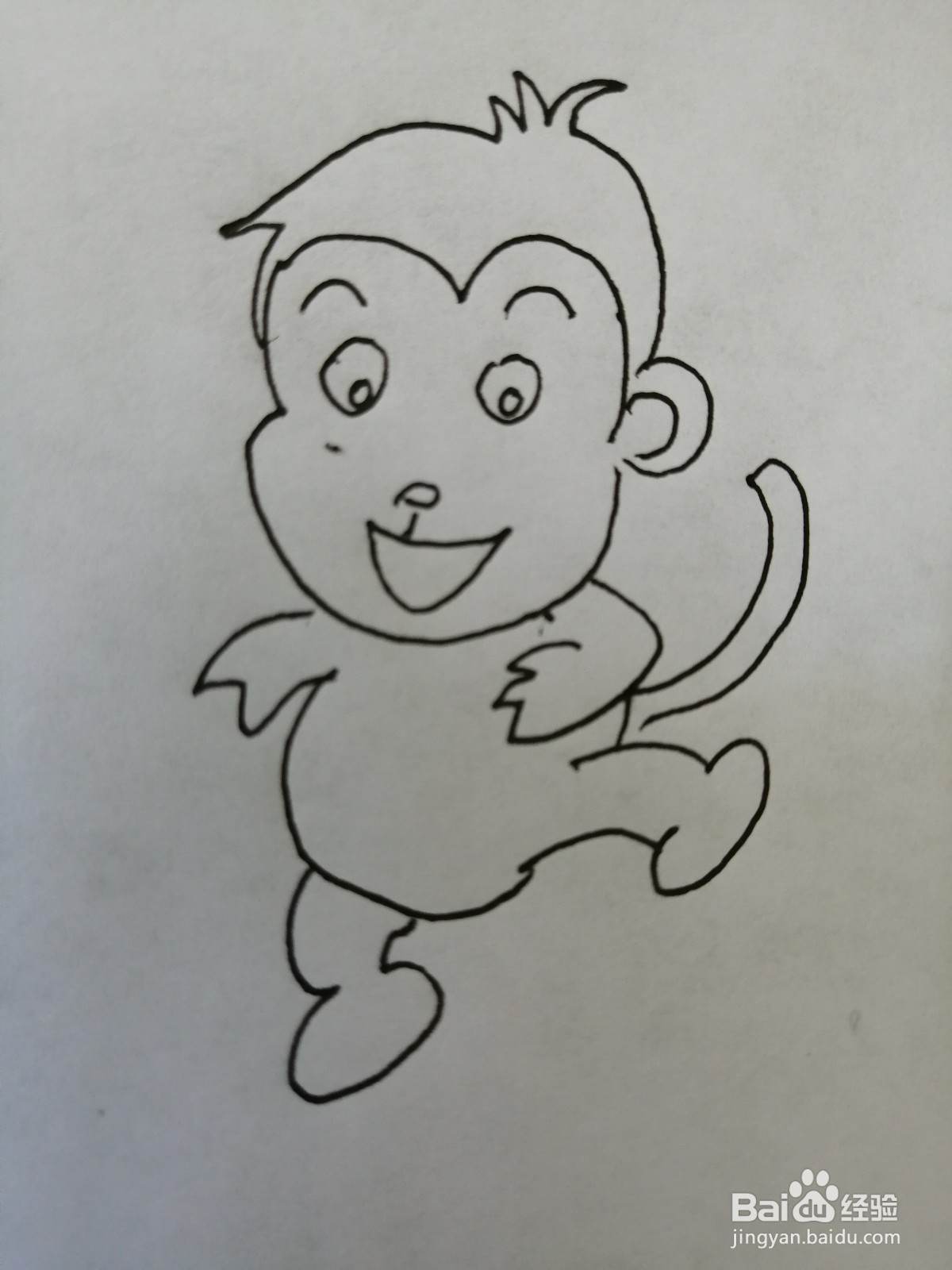 <b>开心的小猴子怎么画</b>