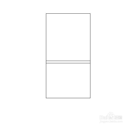 如何用画图软件画一个冰箱