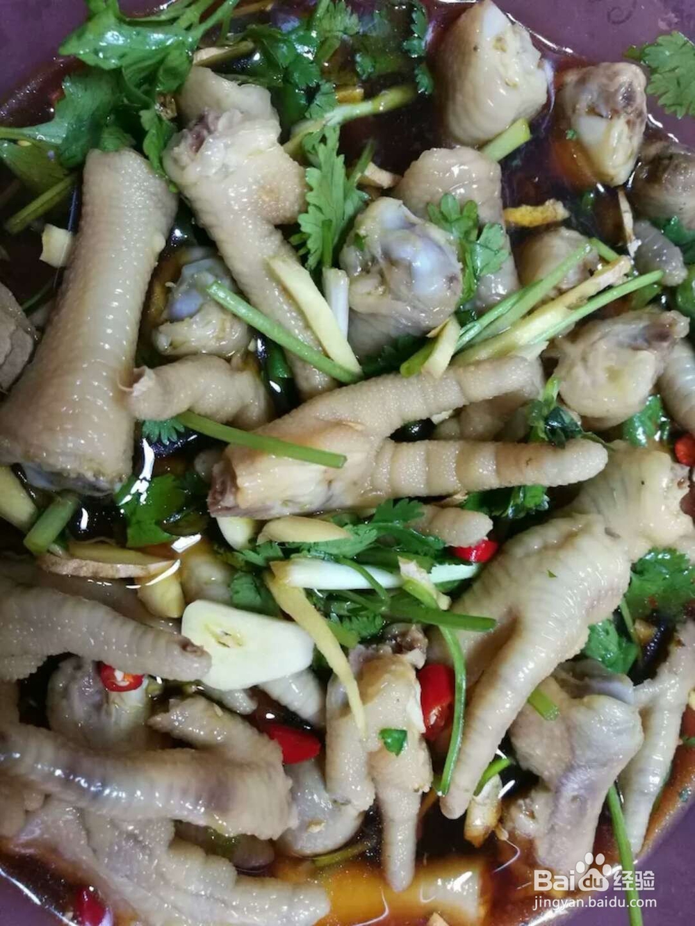酸辣Q弹鸡爪简单做