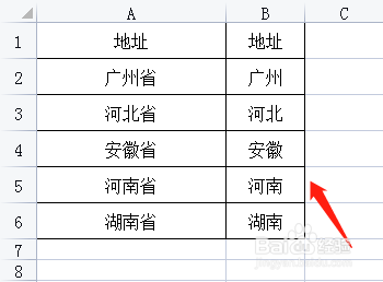 Excel怎样将汉字作为分隔符分列