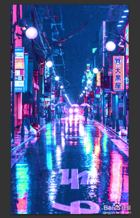 赛博朋克风格怎么做