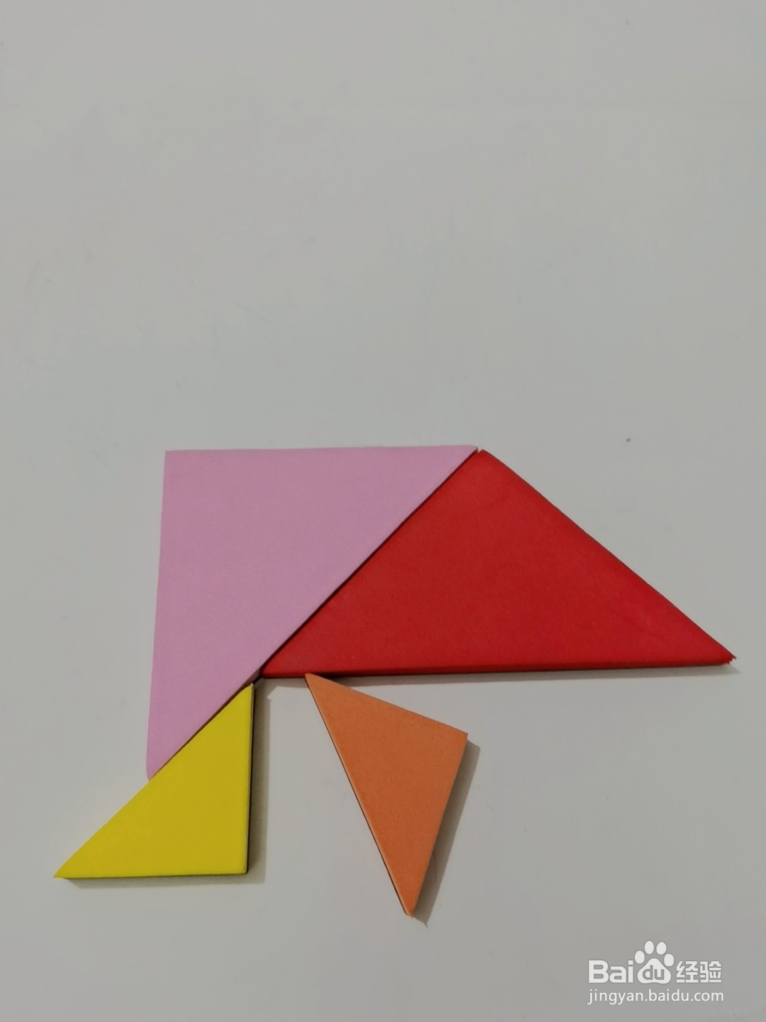 怎么样用七巧板拼一种白垩纪的动物