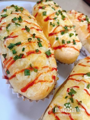 葱香芝士面包的做法