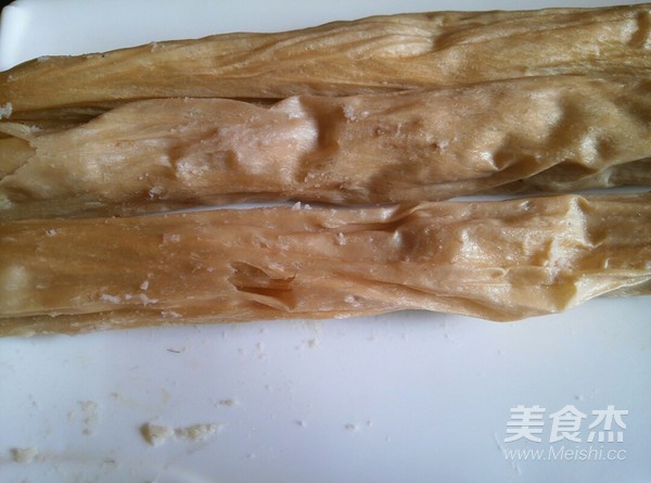 山药腐皮卷的做法