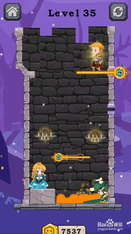 怎样顺利营救Level 35里的公主