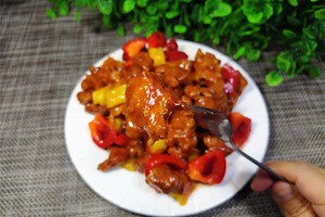 菠萝咕噜肉的做法