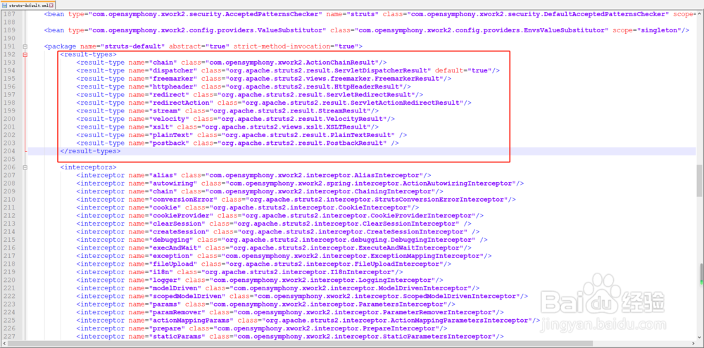 Struts2中的常用Result组件介绍