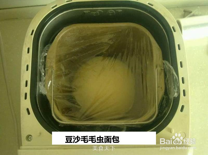 豆沙毛毛虫面包的做法