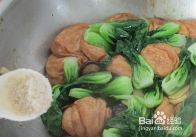 蚝油鲜笋面筋的做法