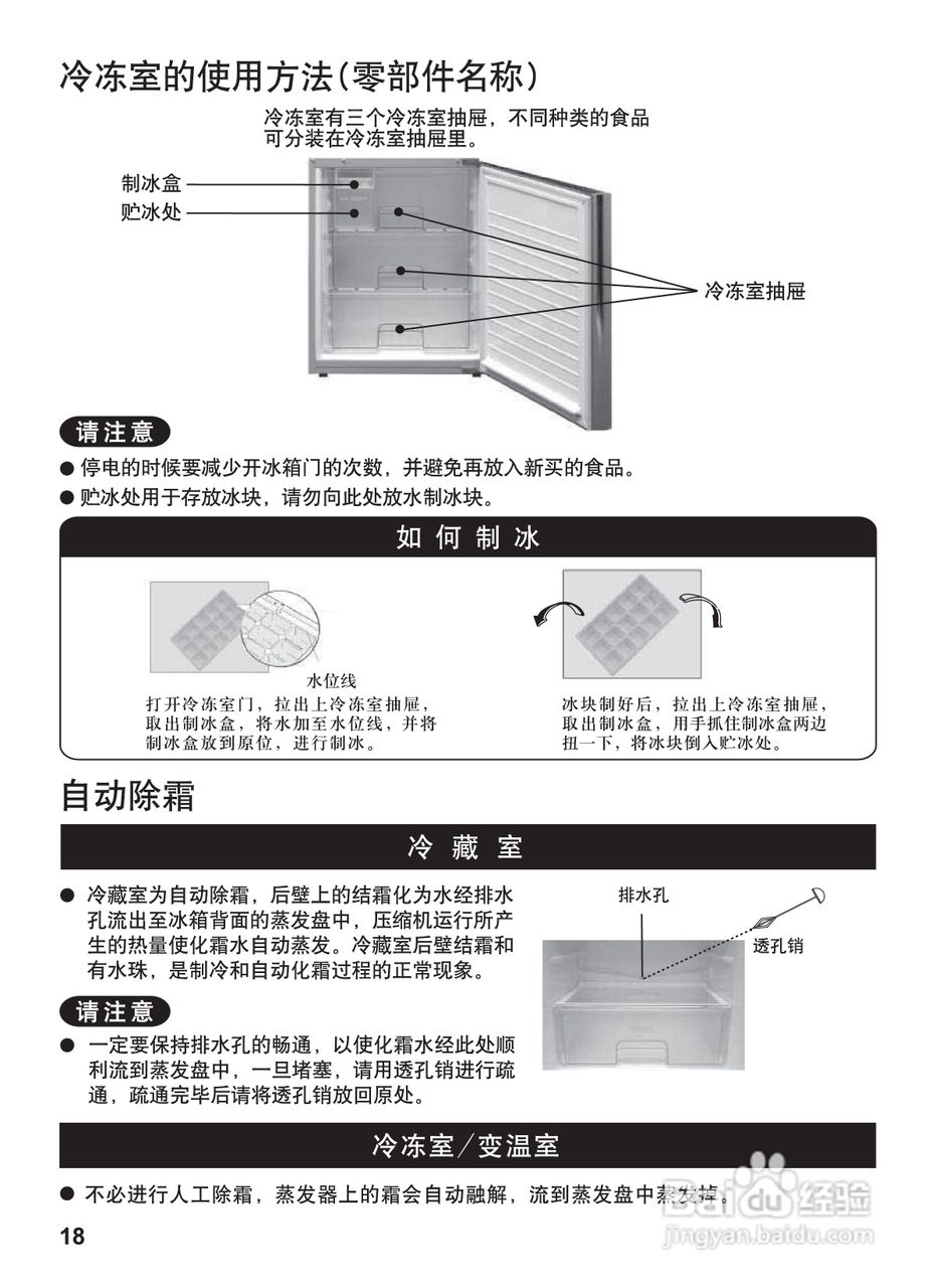 松下NR-C28WM1冰箱使用说明书:[2]