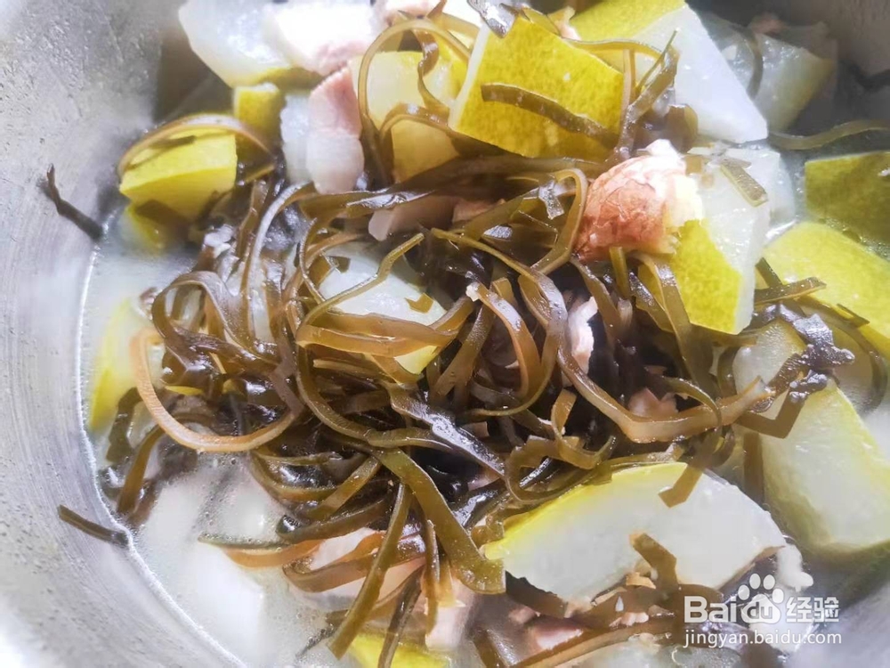 冬瓜带丝肉片汤---变小菜谱