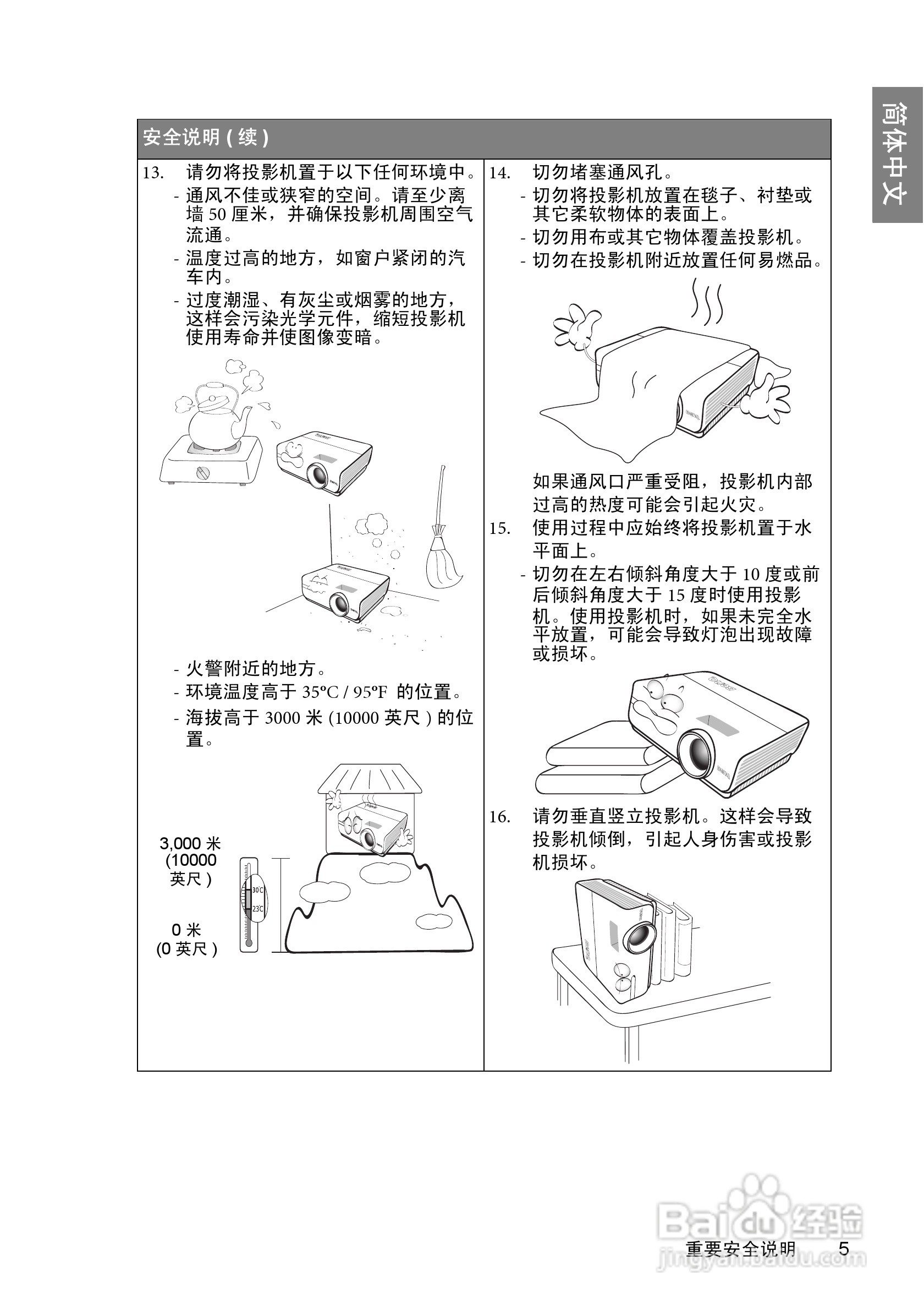 明基BenQ W600型投影机说明书:[1]