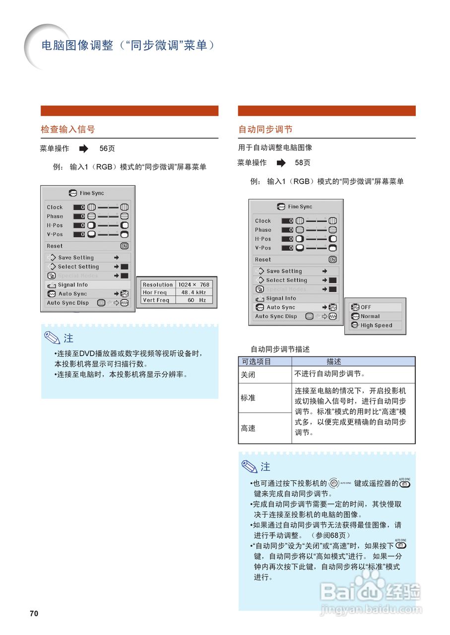 EIKI爱其 EIP-4500投影机说明书:[8]