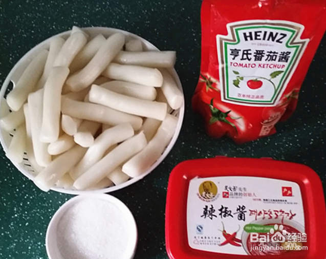 如何制作韩式辣年糕