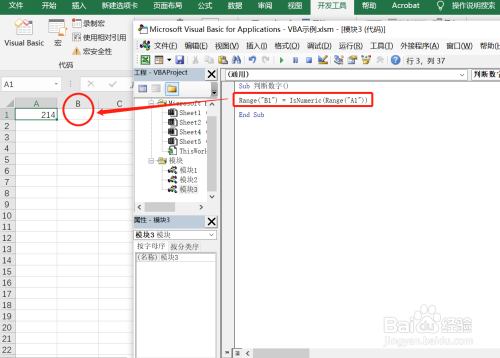 如何在Excel VBA中运用IsNumeric函数