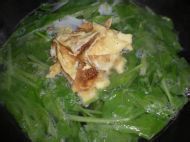 减肥食谱汤菜蛋皮汤的做法