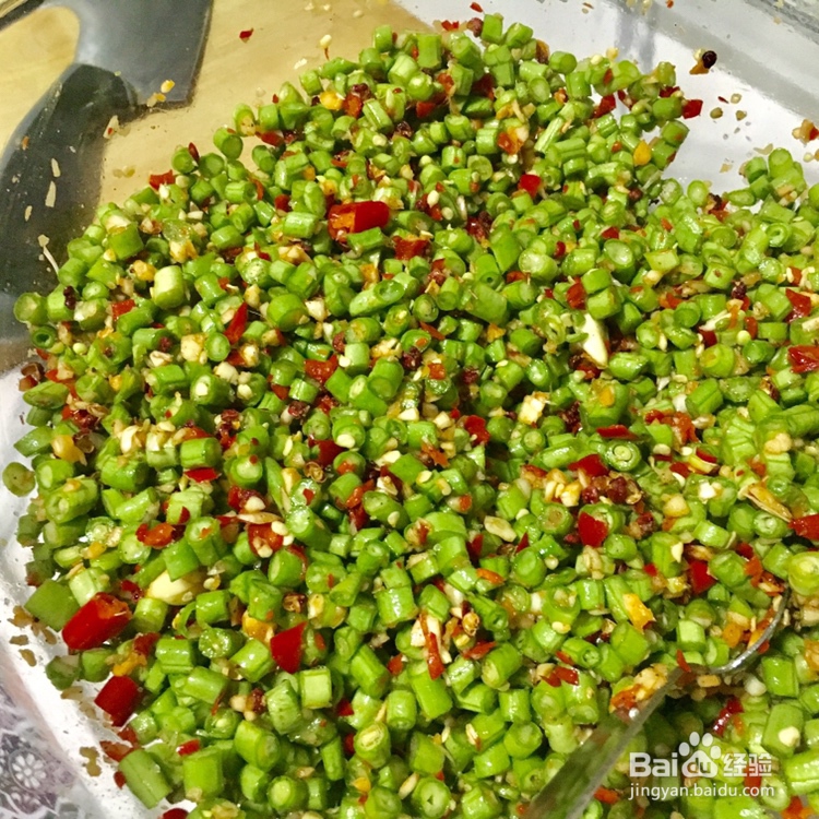 非常好吃的酸辣麻香酸豆角