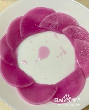 食补养生紫甘蓝糖醋萝卜的做法