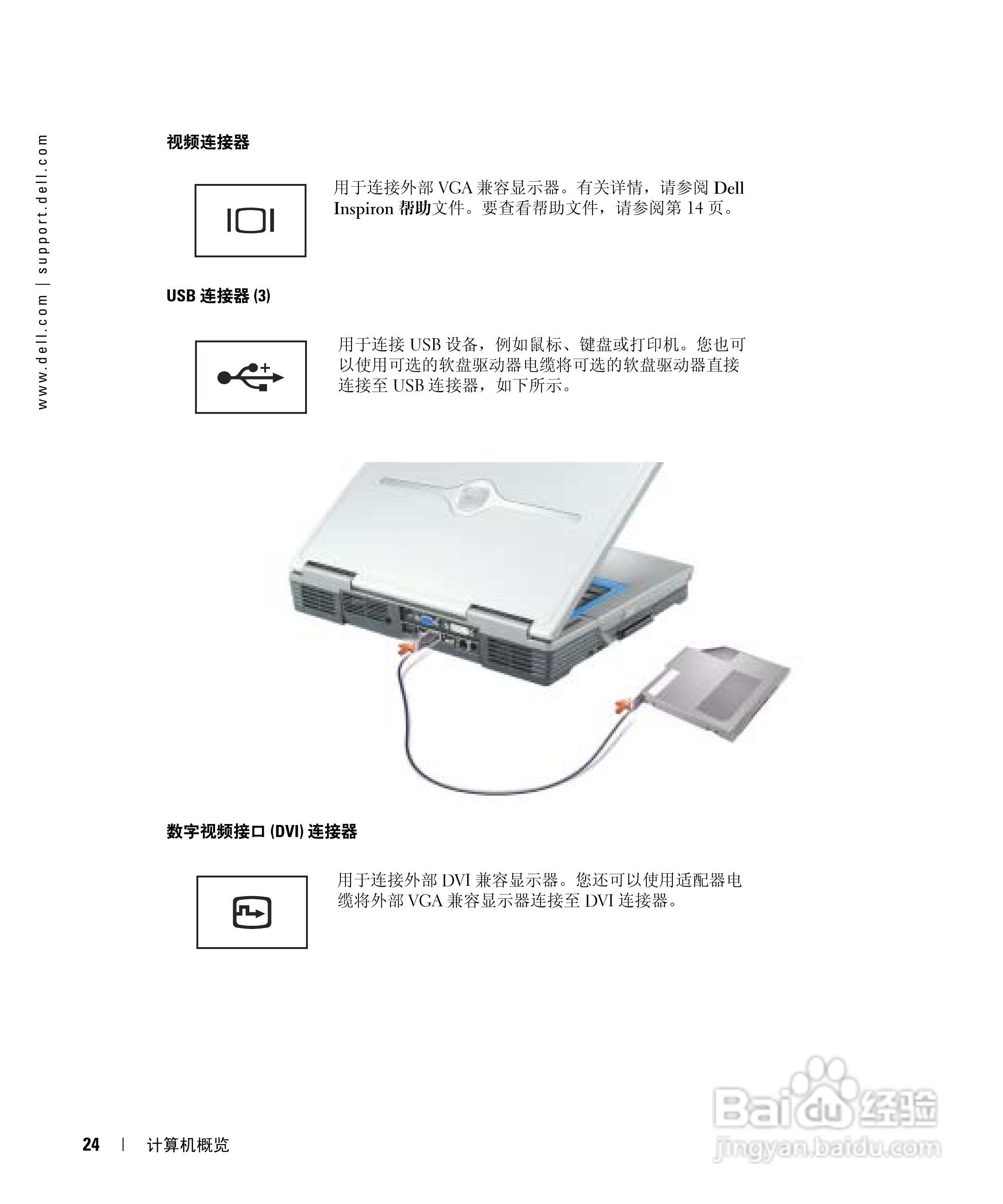 戴尔Inspiron 9100笔记本电脑使用说明书:[3]
