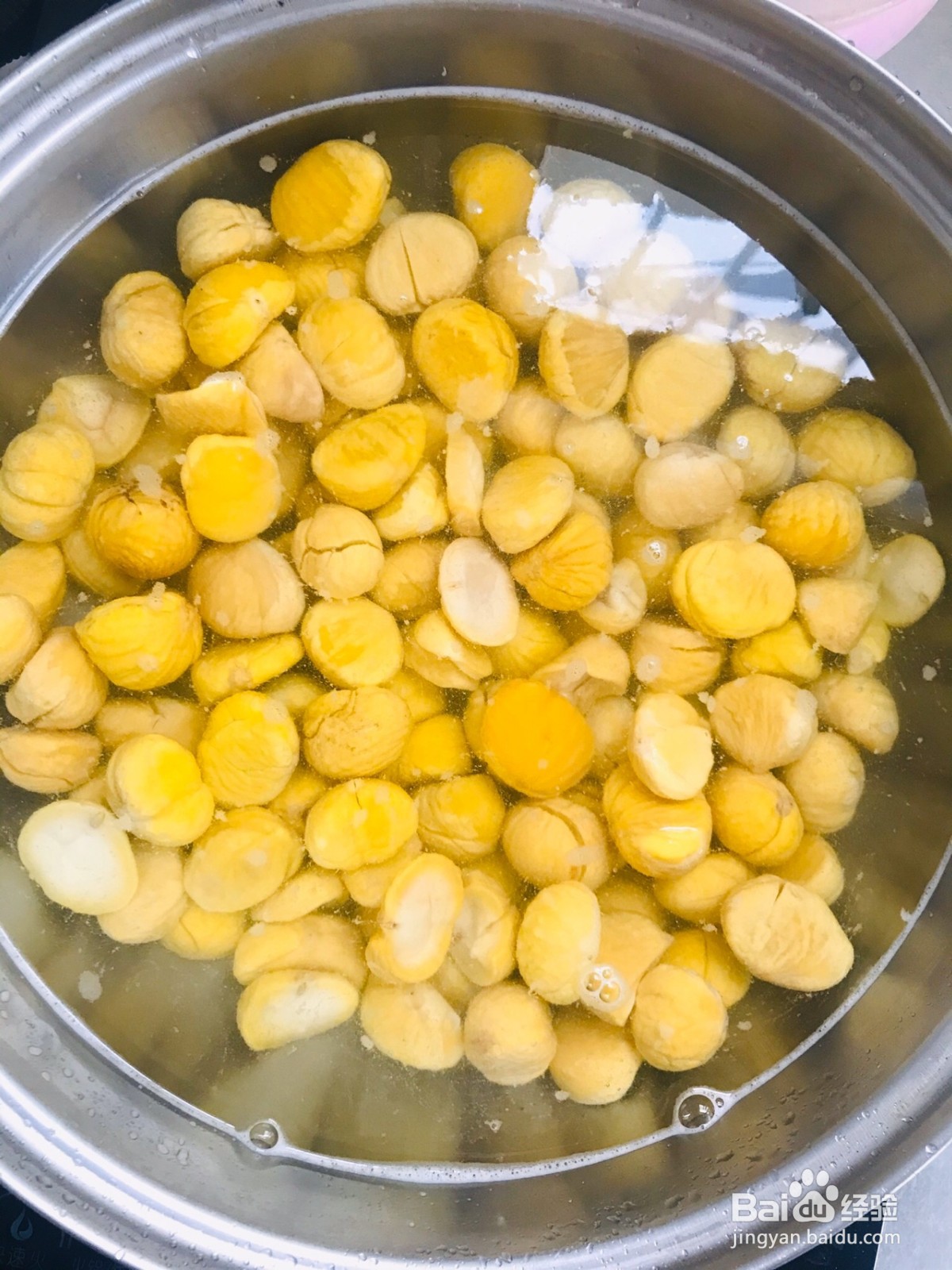 玛丽亚饼干板栗饼