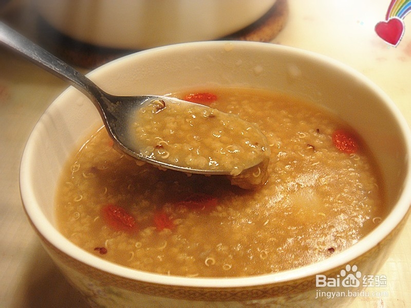小米红糖粥的做法