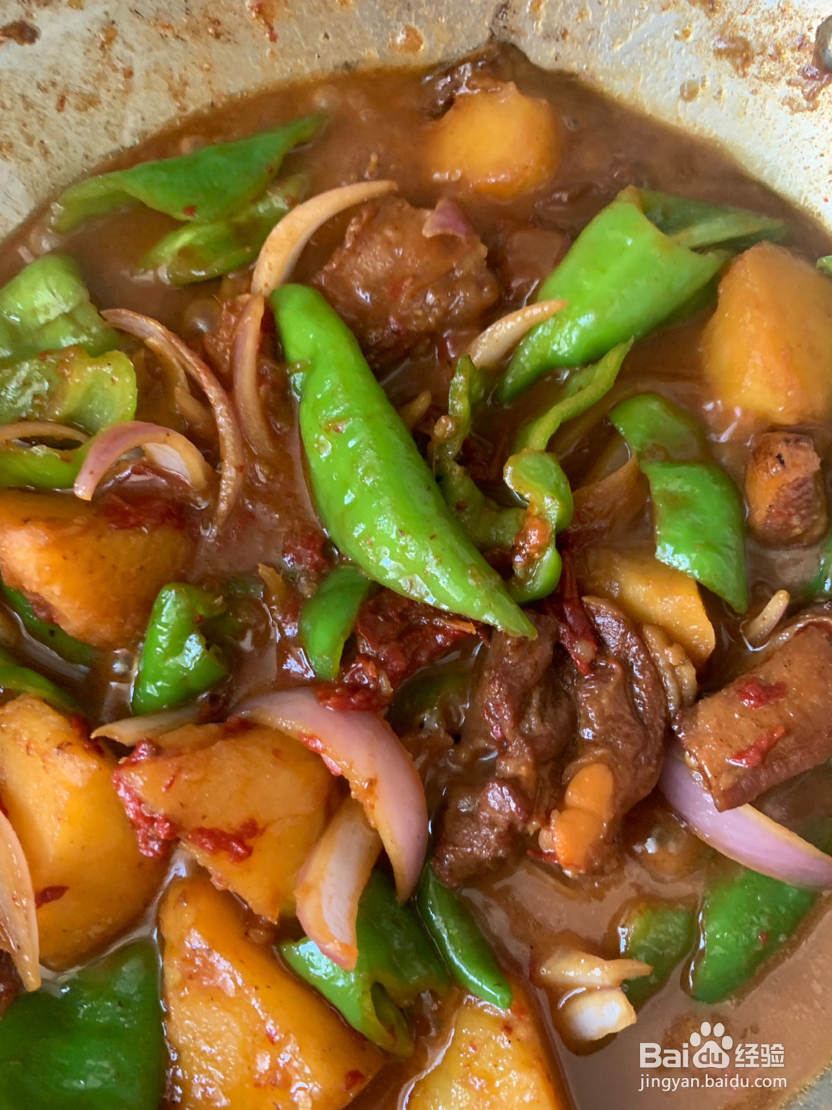 羊肉焖卷子的做法