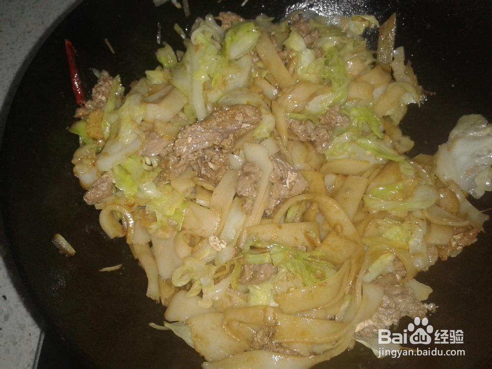 牛肉炒河粉（附加河粉制作）