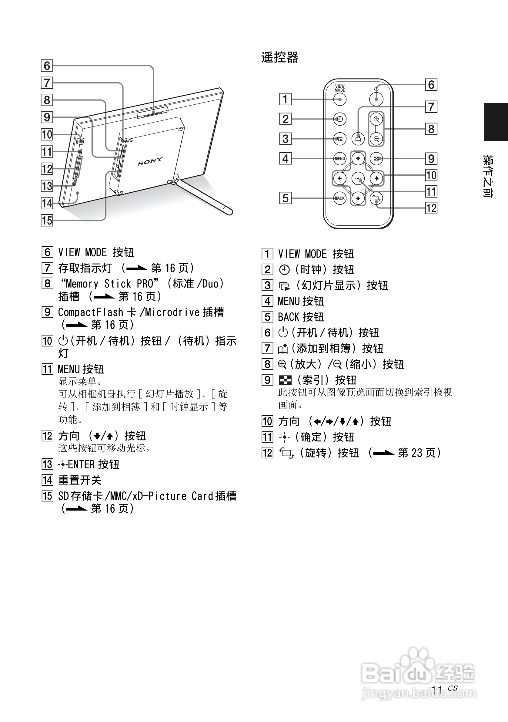 索尼DPF-V700数码相框使用说明书:[2]
