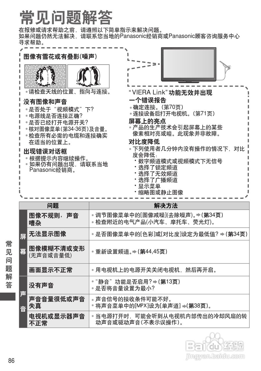 松下TH-P55ST30C等离子彩电使用说明书:[9]