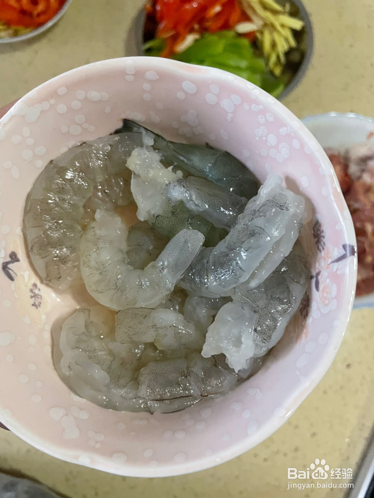 虾仁炒口蘑的做法