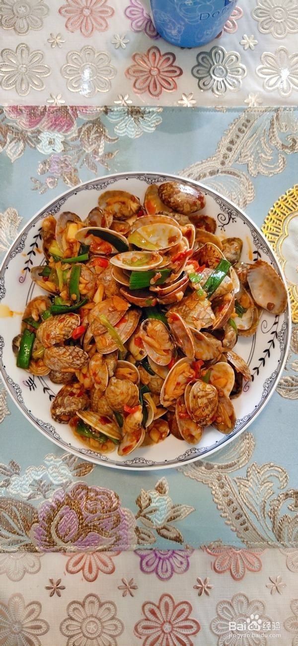 爆炒花甲的做法