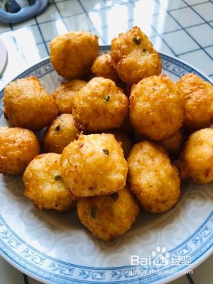 养生食补米饭萝卜丝丸子的做法