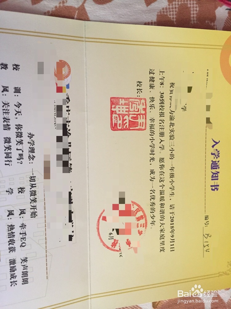 亲历一年级学生现场报名过程