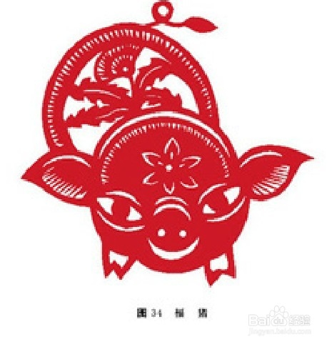 教你如何剪纸：[14]狗和猪的剪法