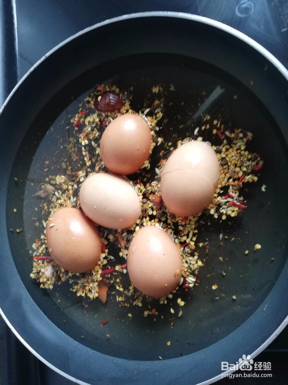 香辣卤鸡蛋的做法