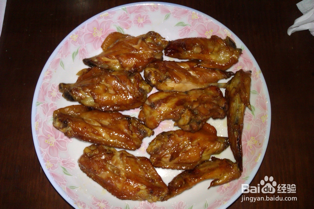 简单的蜜汁烤翅