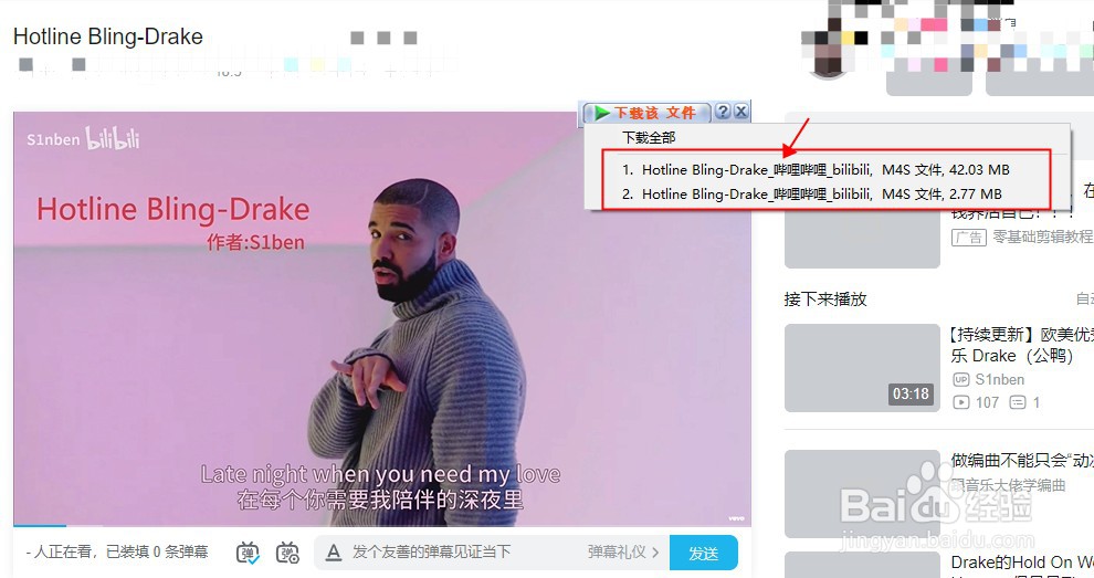 IDM下载B站视频的方法