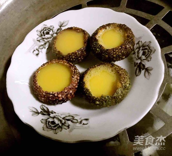 海胆卧蛋羹的做法