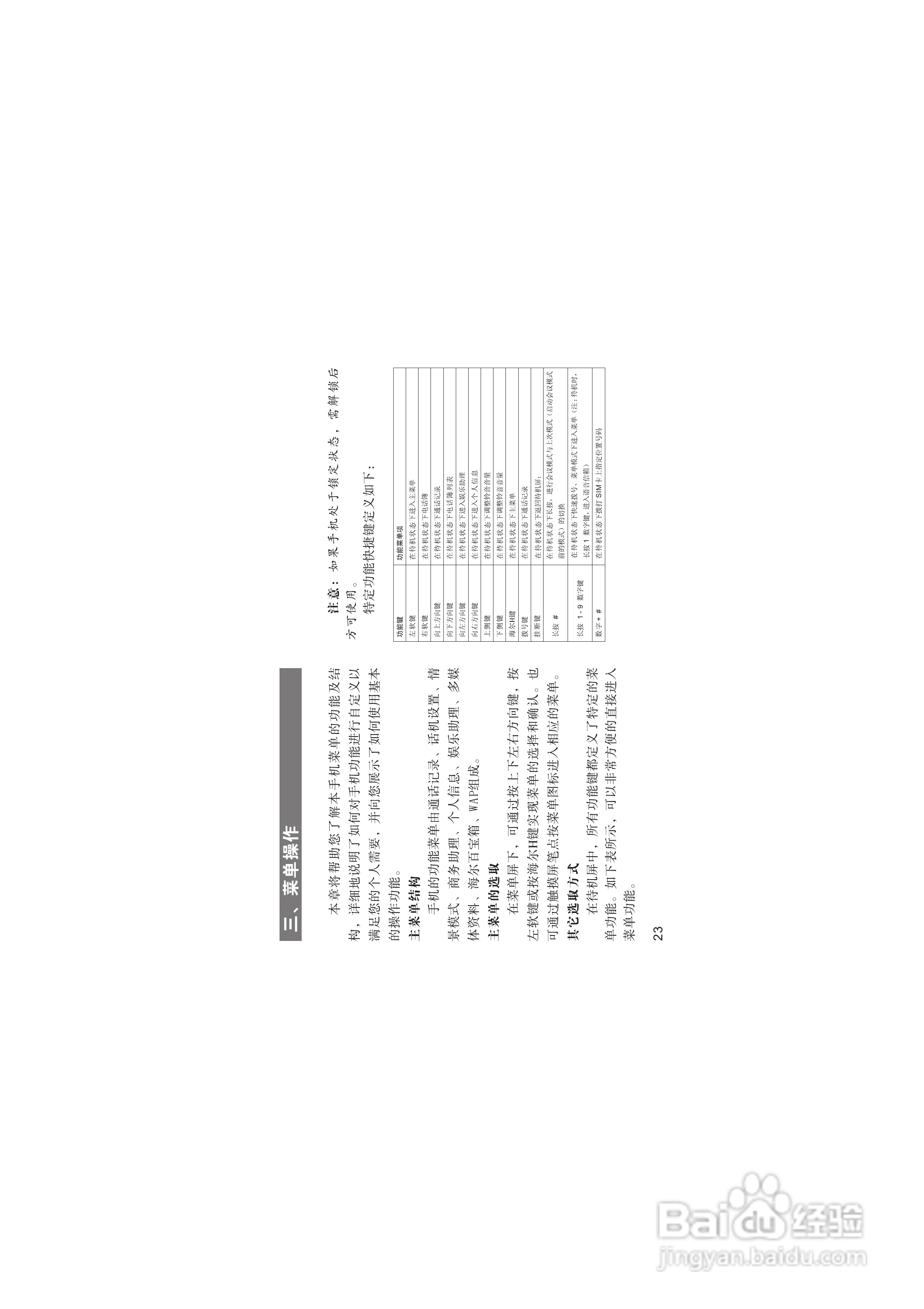 海尔HG-V66手机使用说明书:[3]
