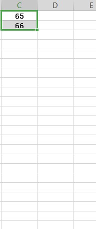 Excel表格中如何快速输入字母
