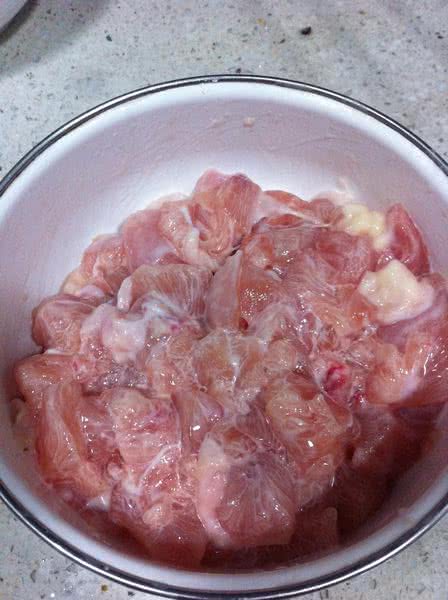 香脆花生鸡米丁