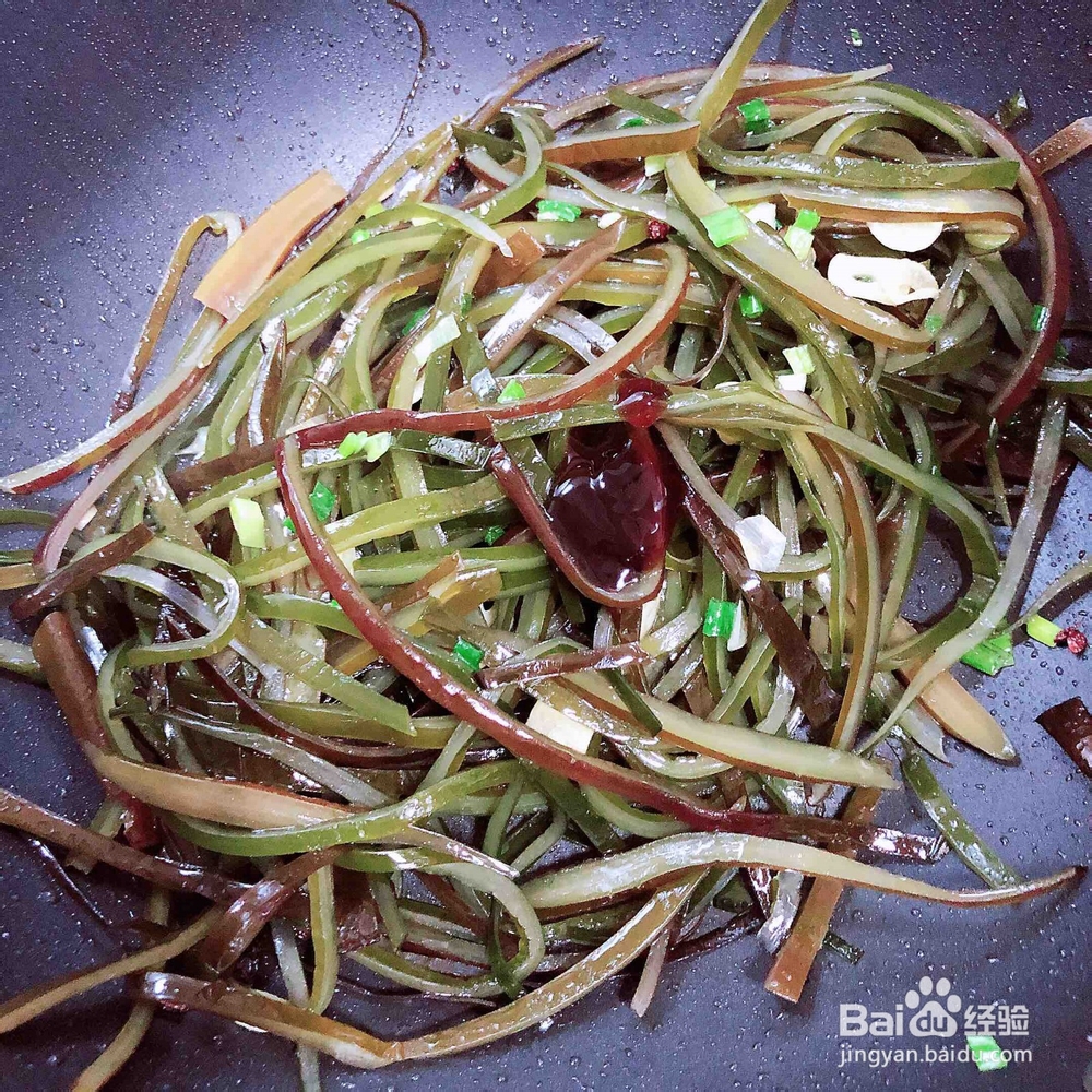 好吃上天的猪油香辣海带丝的教程