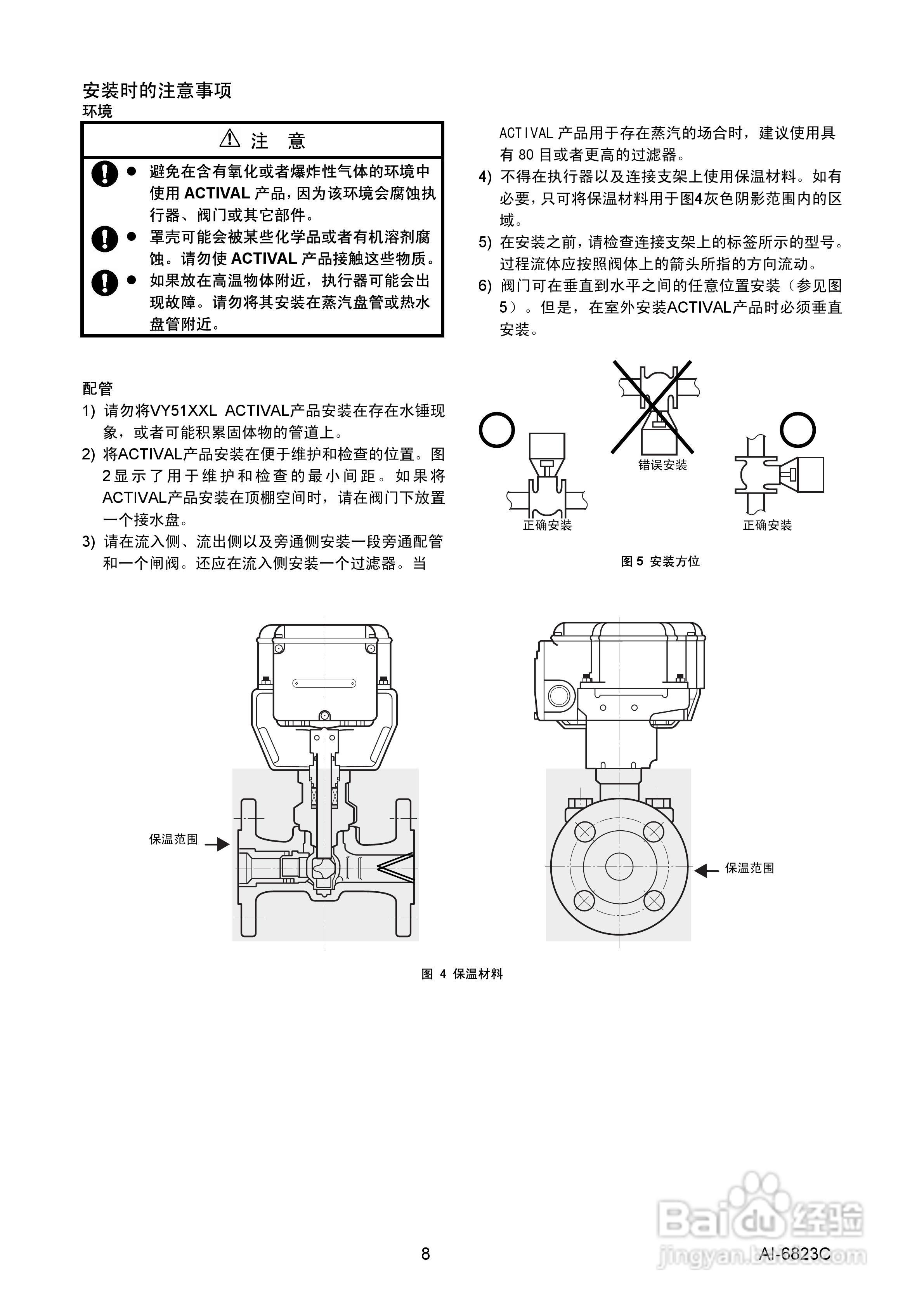 ACTIVAL AI-6823C法兰连结型电动二通阀说明书:[1]