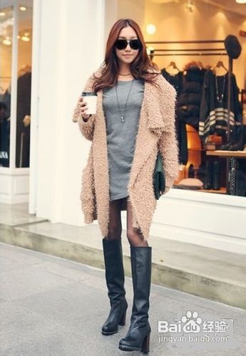 毛衣外套时尚混搭.凸显清新优雅.冬季保暖必备