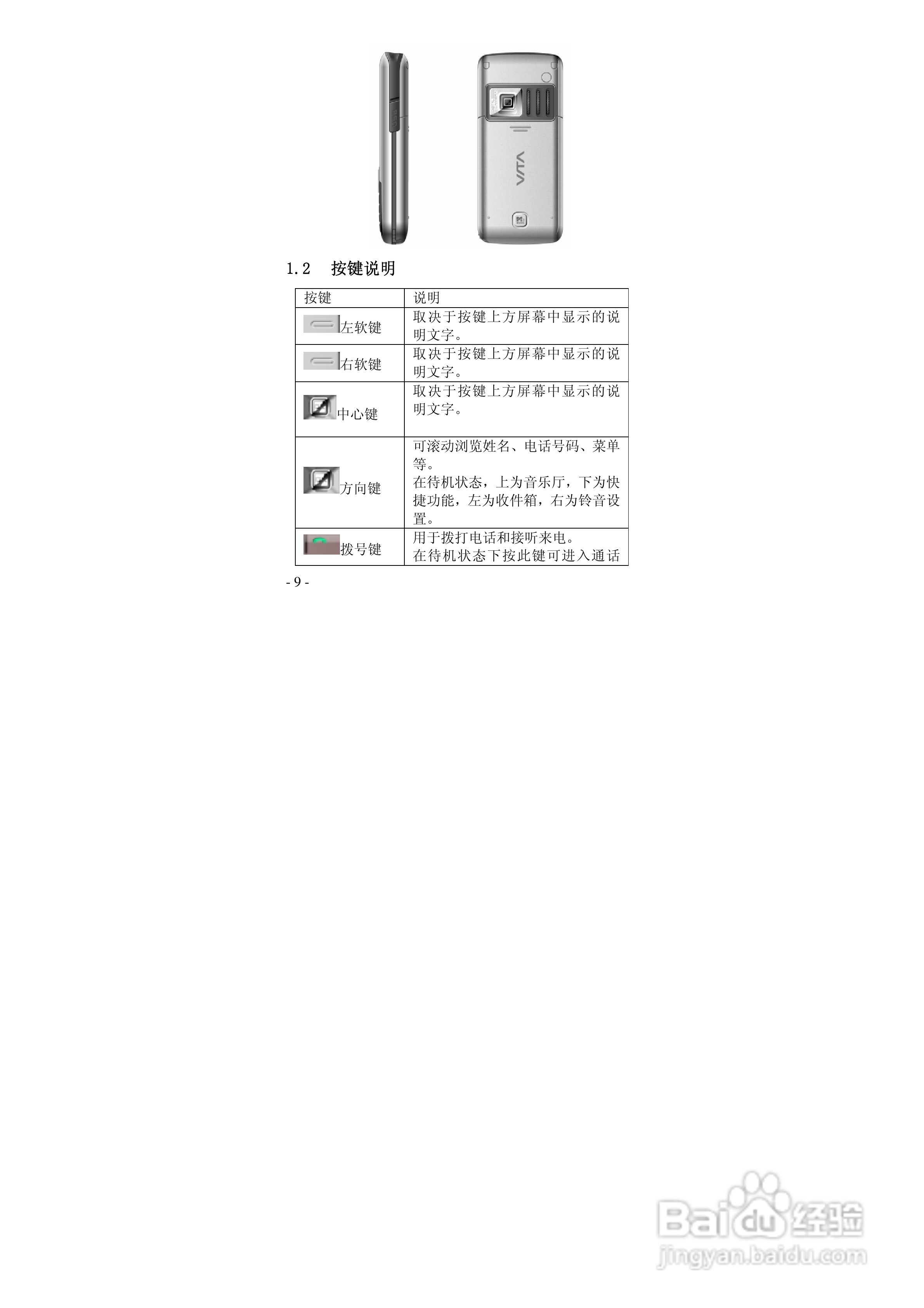 华唐VT-V18手机使用说明书:[1]