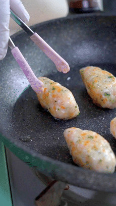 蔬菜鲜虾棒宝宝辅食的做法